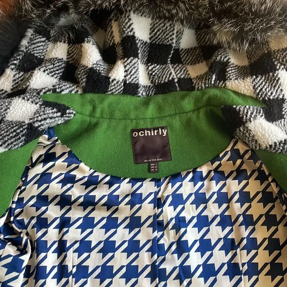 Ochirly Green Jacket Size S – Stylish Lightweight Women’s Jacket EUC - Picture 10 of 16